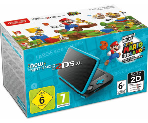 Nintendo New 2ds Xl Schwarz Turkis Super Mario 3d Land Ab