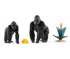 Schleich Vie sauvage mâle Gorilla Toy Figure