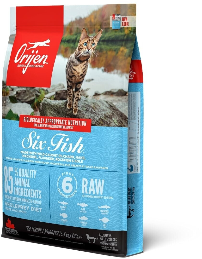 Orijen Six Fish Croquettes chat (1,8 kg)