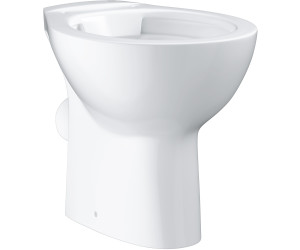 Grohe Stand Tiefspül WC Bau Keramik Rimfree weiß spülrandlos 39430000 waagerecht 