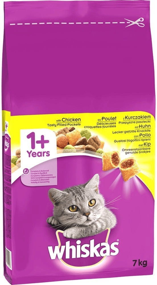 Whiskas Au poulet pour chat adulte (7 kg)