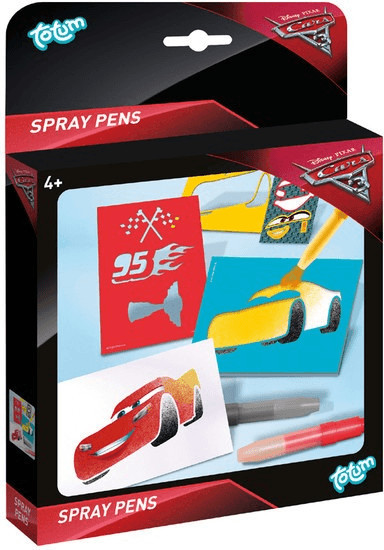 Totum Kit marqueurs à souffler Cars