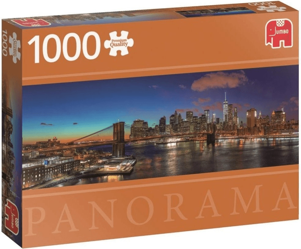 Jumbo Puzzle Hudson Bridge New York (1 000 pièces)