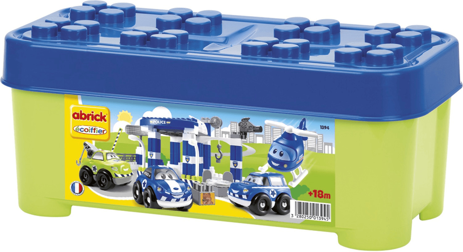 Ecoiffier Coffret Police Abrick +18M