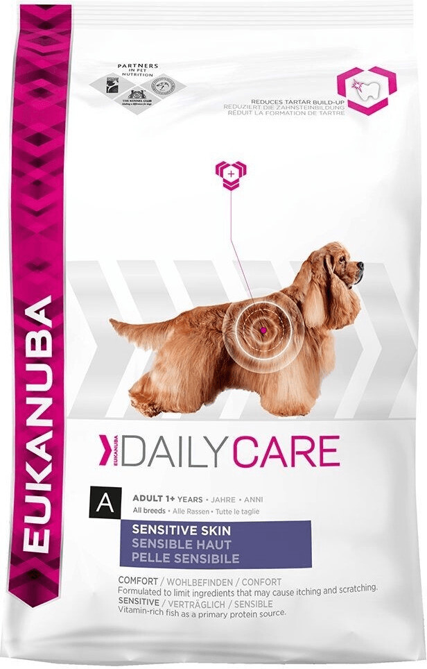 Eukanuba Daily Care Adulte Peau sensible poisson (12 kg)