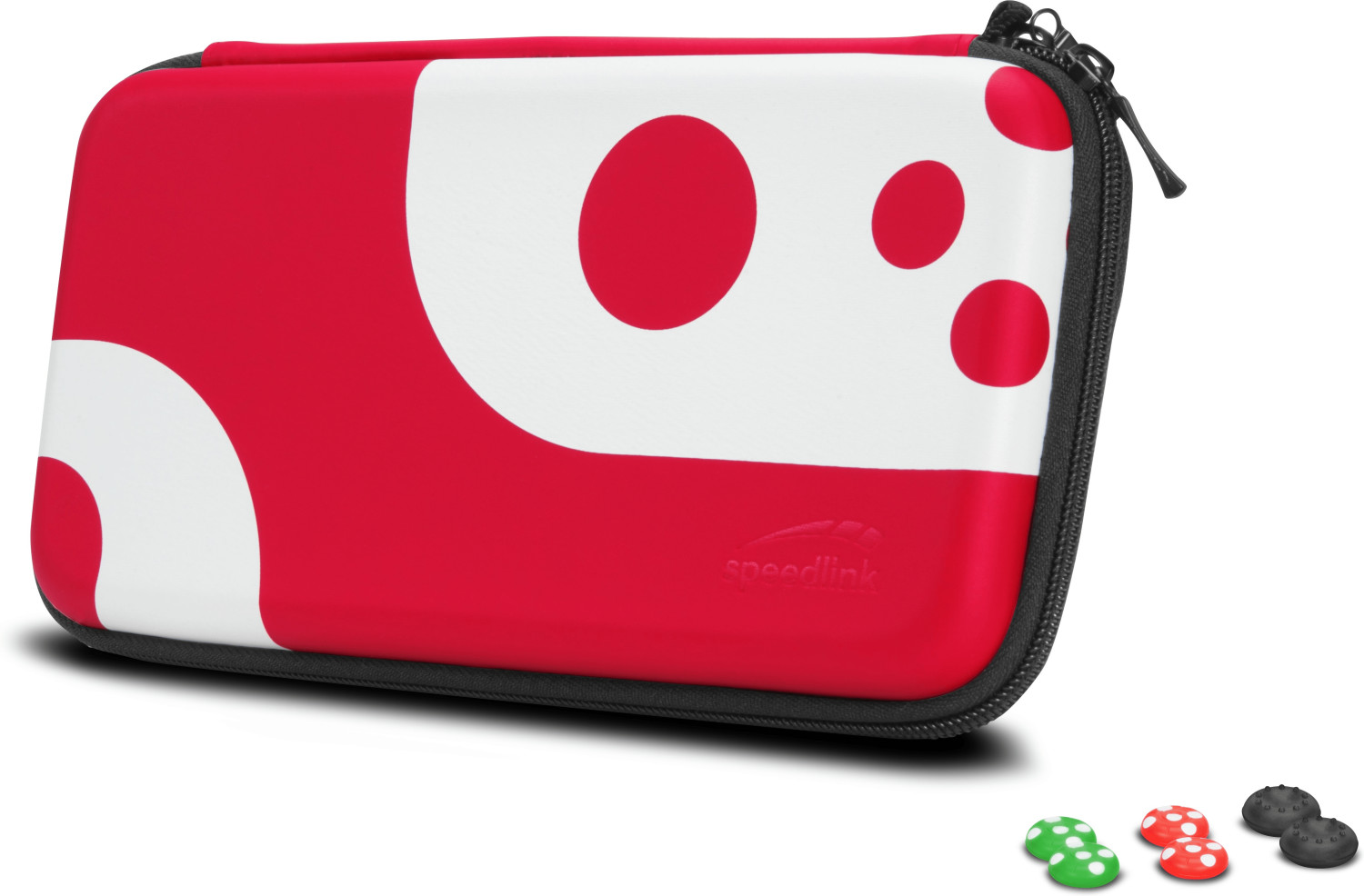 Speedlink Nintendo Switch Caddy & Stix Protect & Control Kit noir rouge