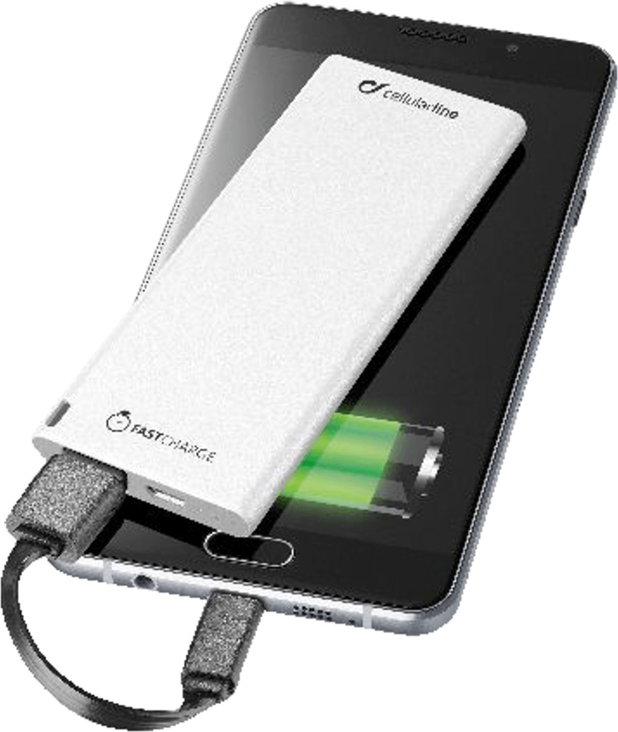 Cellular Line FreePower Slim 3000 blanc
