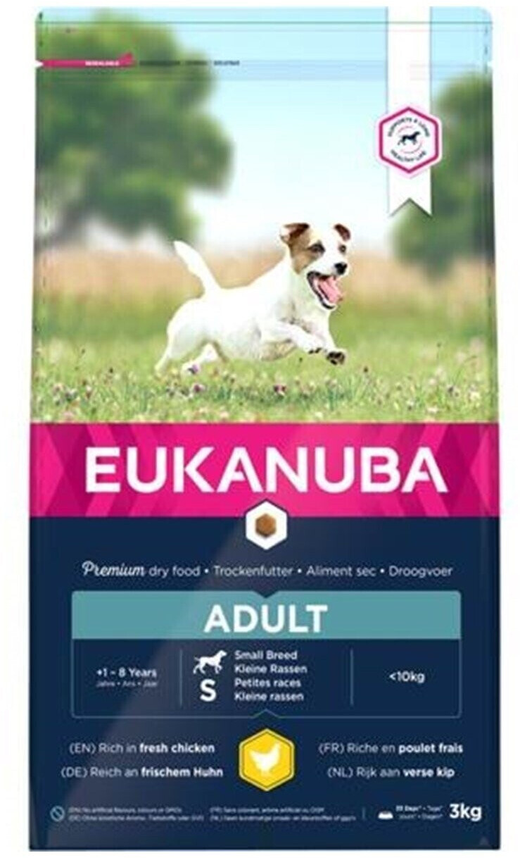 Eukanuba pour adulte de petites races (3 kg)