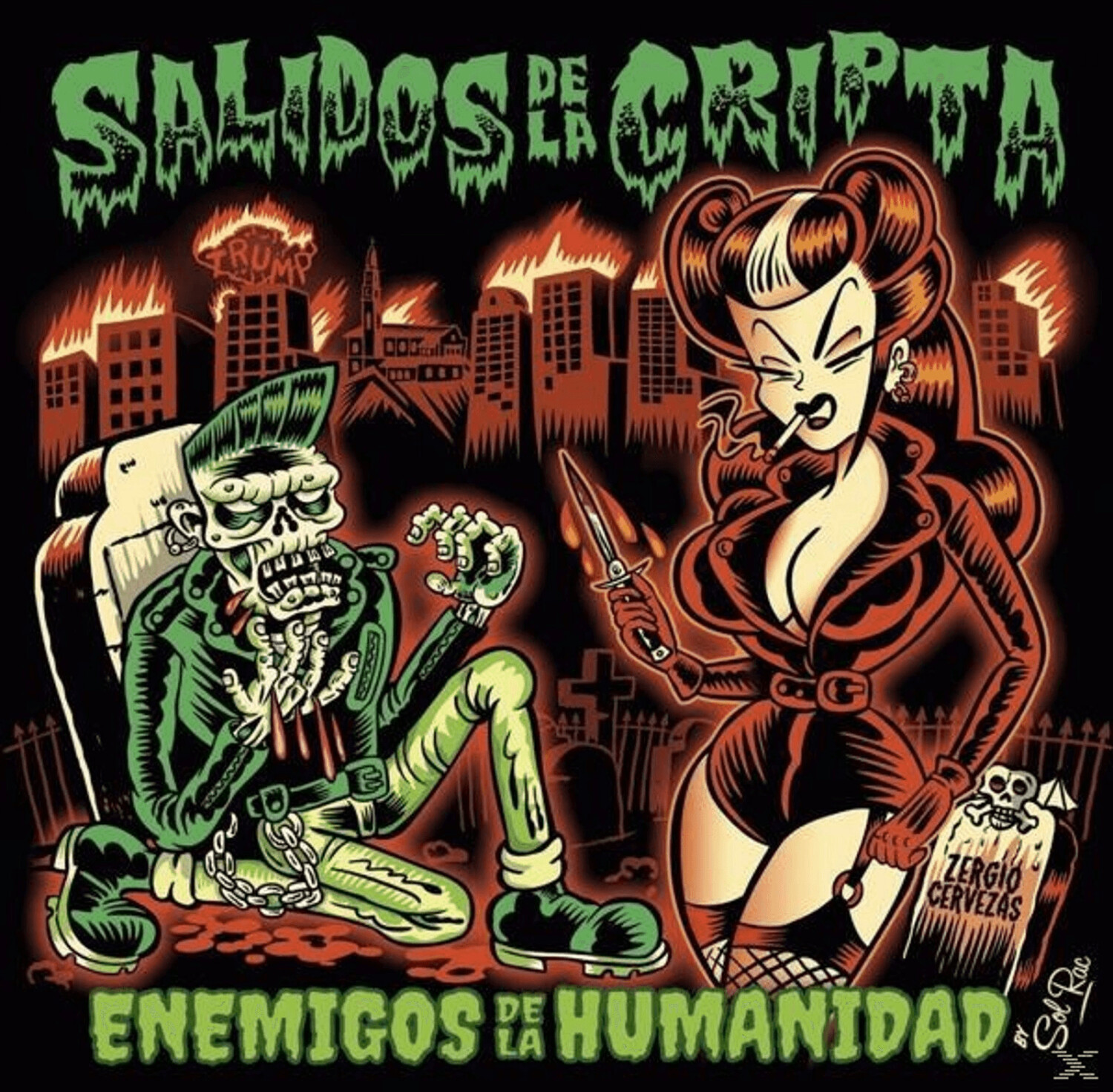 Salidos De La Cripta - Enemigos De La Humanidad - (Vinyl)