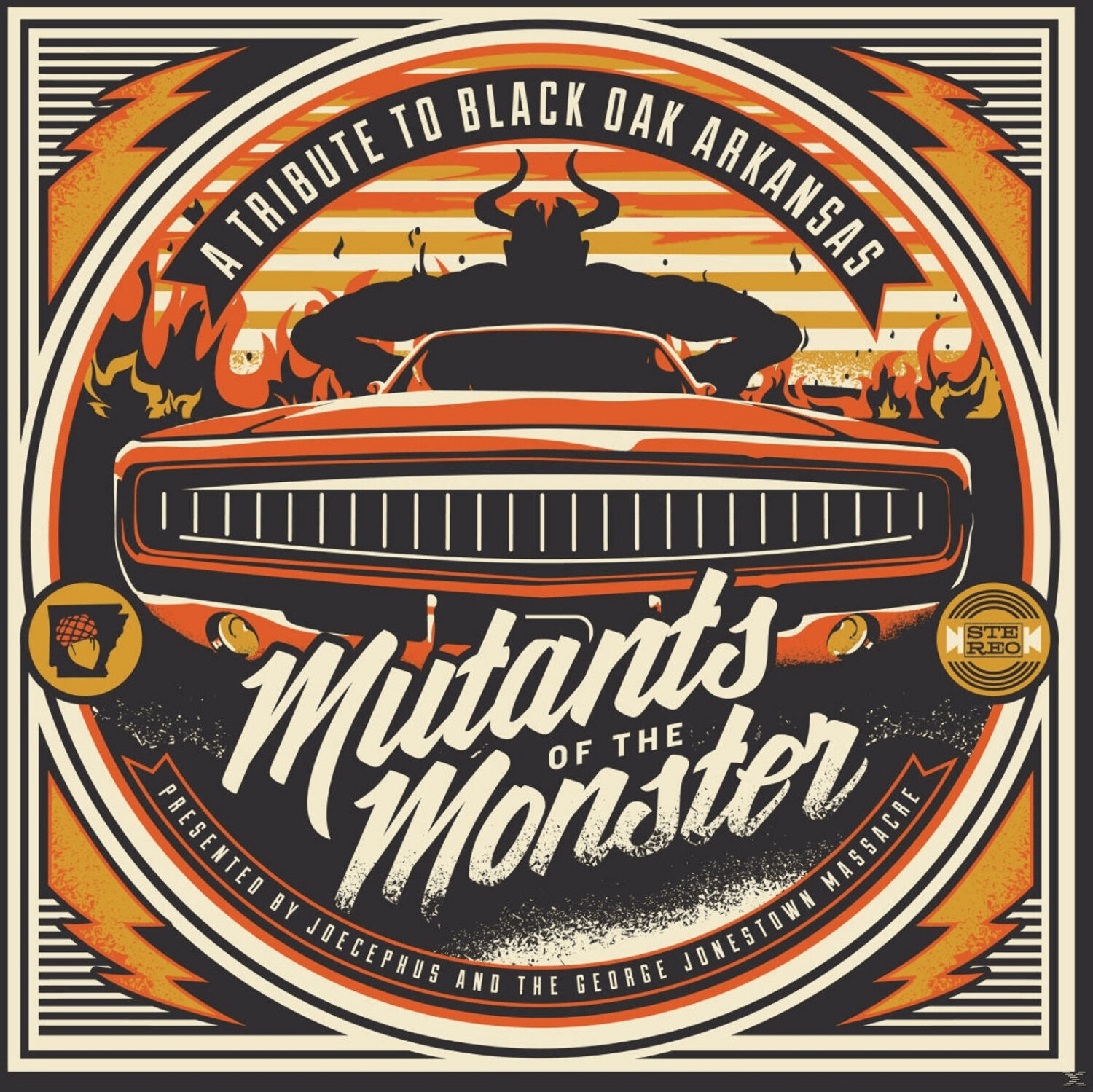 The Joecephus, The George Jonestown Massacre - Mutants Of The Monster: A Tribute To Black Oak Ark - (Vinyl)