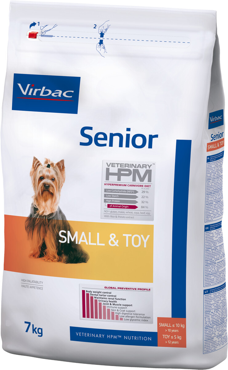 Virbac senior dog small & toy (7 kg)