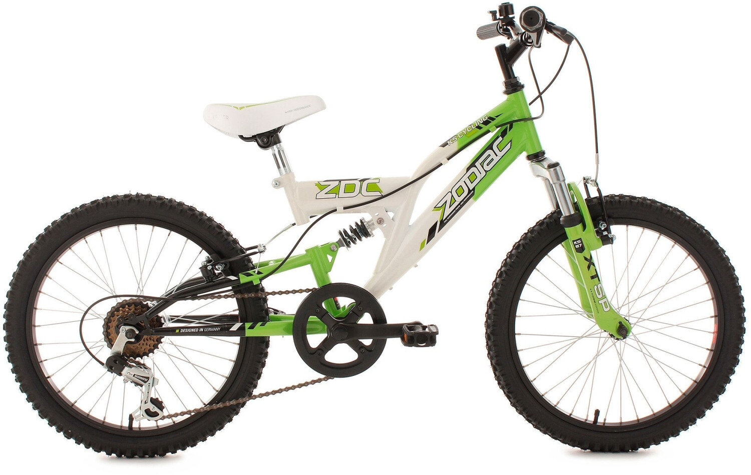 KS Cycling Zodiac 20 pouces vert/blanc