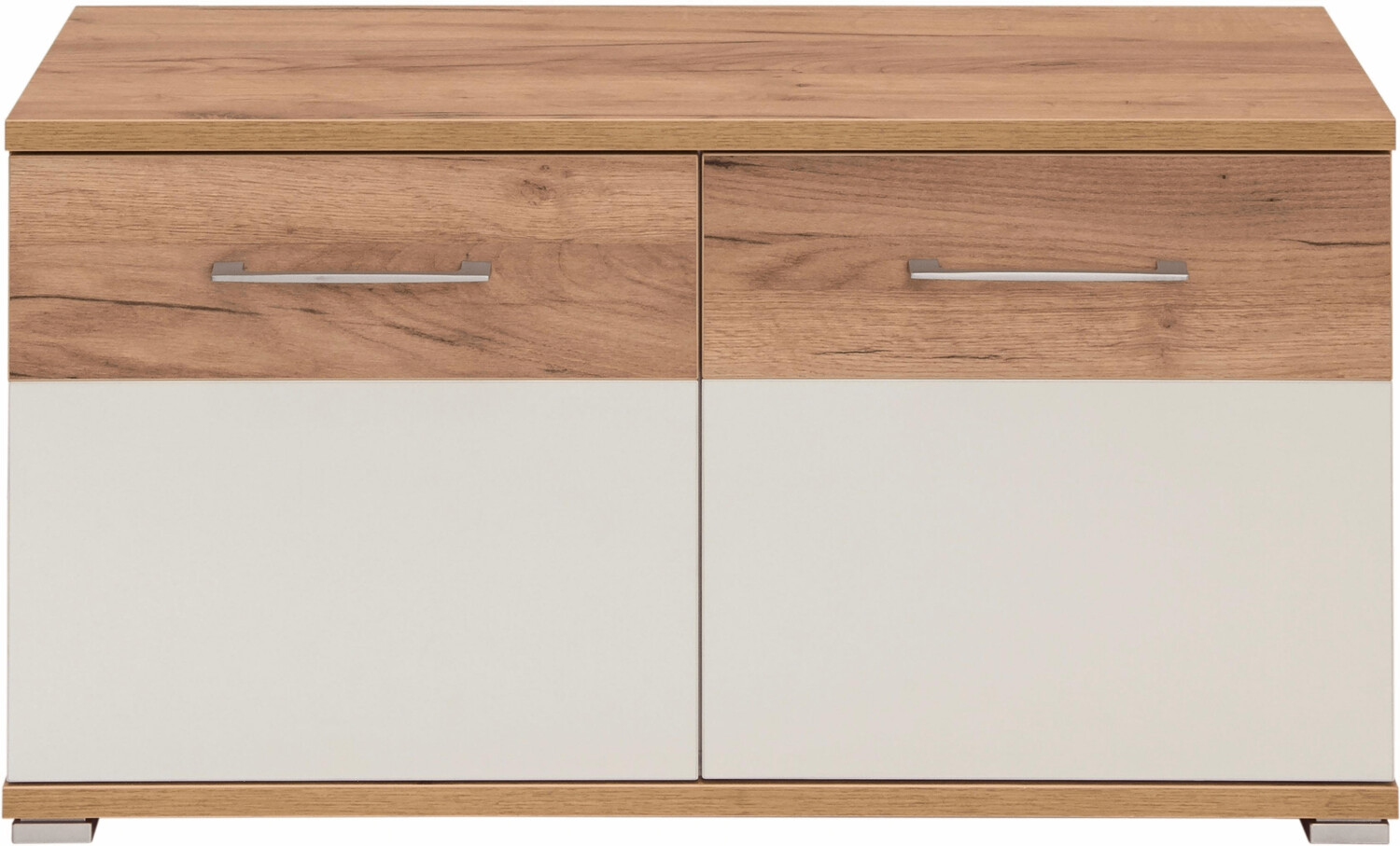 Germania Shoe Bench Topix White/Navarra Oak