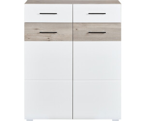 Woody Mobel Bareggio 84x104cm Weiss Silbereiche Ab 199 90