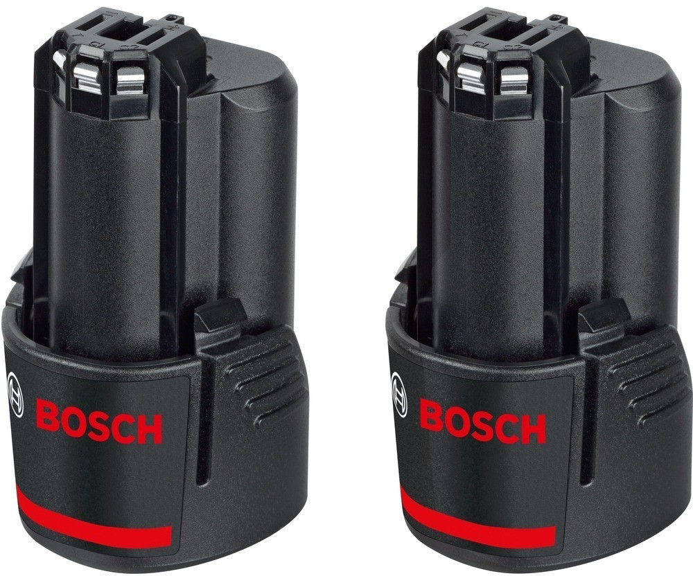 Bosch Akku-Set (1600A00X7D) Preisvergleich ab 3,0 Akkus 2 bei 12V | Ah GBA x 77,66 €