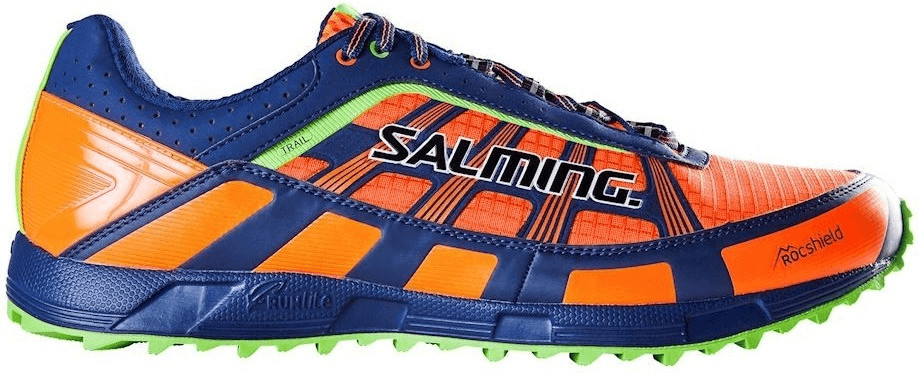 Salming Trail T3 shocking orange/deep blue