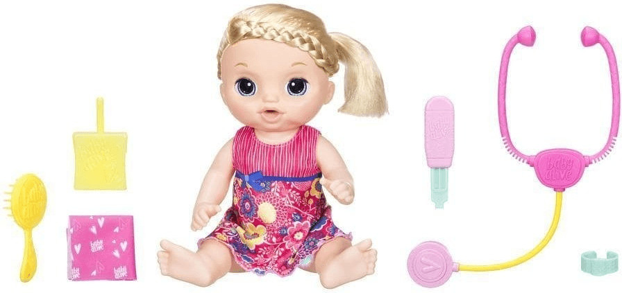 Hasbro Baby Alive est malade (blonde)