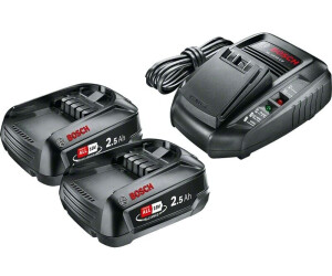Bosch AL 1830 CV + 2 x PBA 18 V 2,5 Ah ab € 103,17 Bosch Akku Starter Set mit 18 V 2,5 Ah Akku und Ladestation