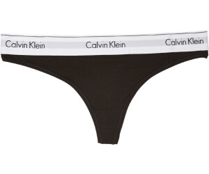 Calvin Klein String Femme Tanga, Gris (Grey Heather), XS : : Mode