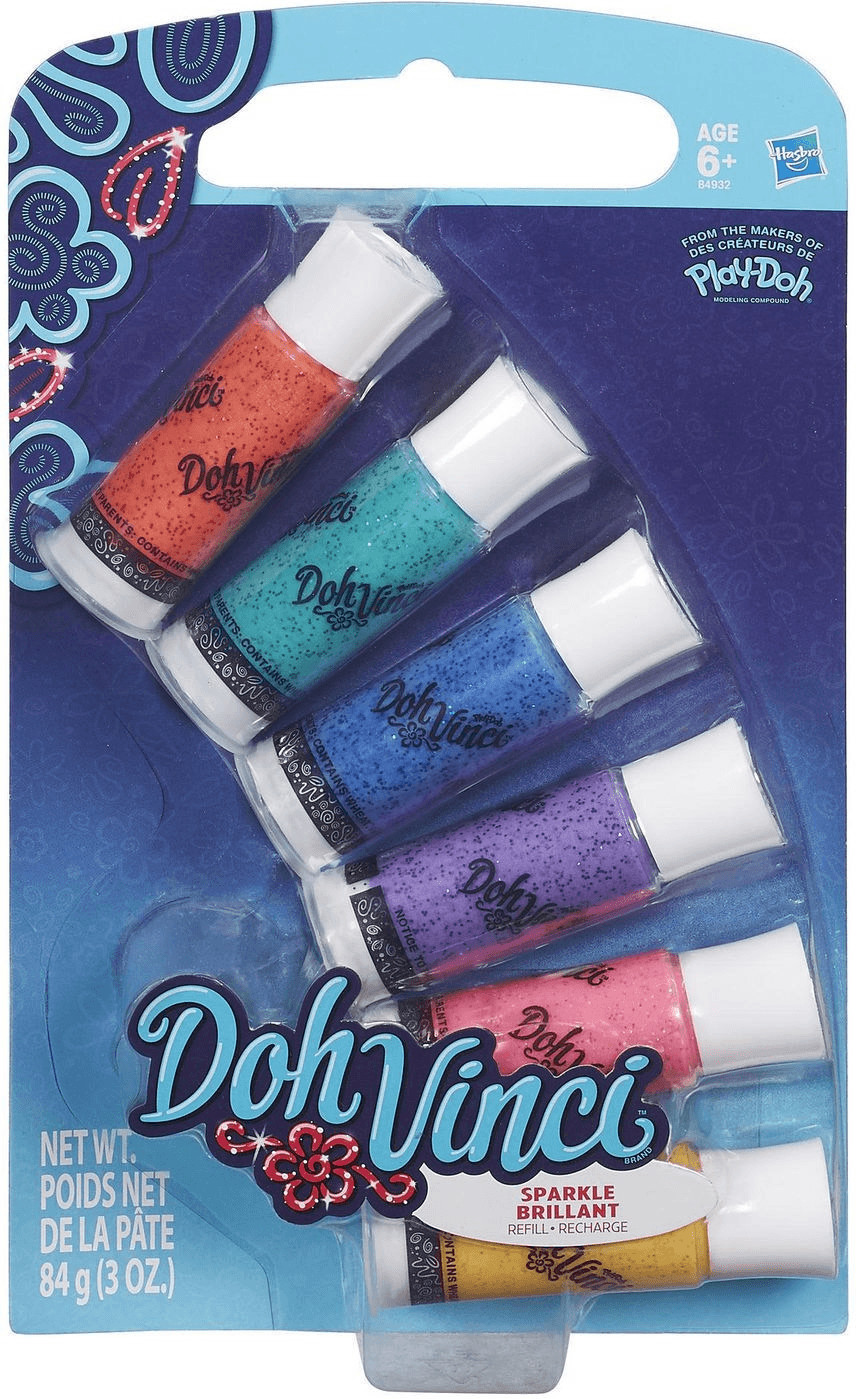 Play-Doh Doh Vinci recharges paillettes