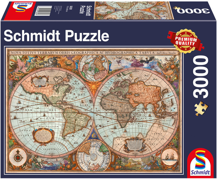Schmidt Carte du monde antique
