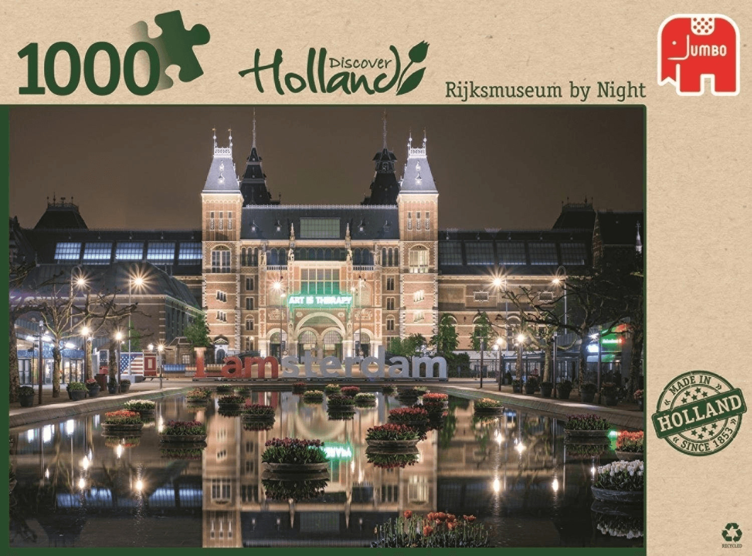 Jumbo Rijksmuseum by night