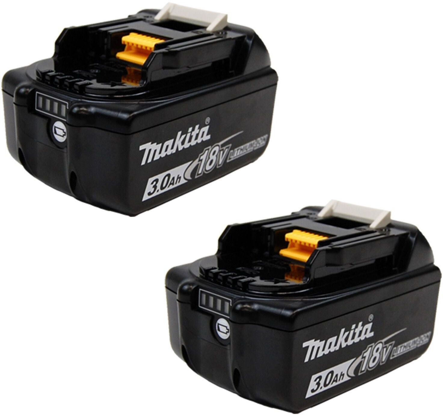 Makita BL1830 B Batterie Li-ion 18 Volt 3Ah avec indicateur de charge, Batterie  Makita 197599-5, BL1830, 18,0 Volt, Makita, Batteries pour outils  électriques, Batteries
