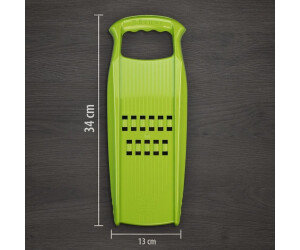 Börner Rösti PowerLine Raspset (3-delig) • groenterasp fruithouder dunschiller • groenteschaaf voor Rösti, courgettebuffer, aardappelbuffer • aardappelkeukenschaaf • kleur: groen