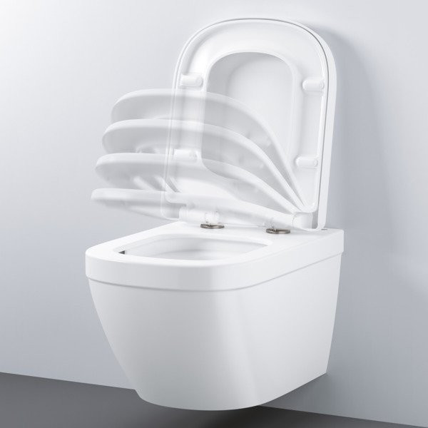 Grohe Puffer-Set 49530 49530000 für Bau Keramik WC-Sitz und Deckel weiß