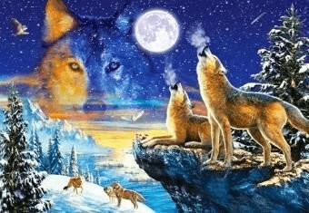 Castorland Loups hurlants