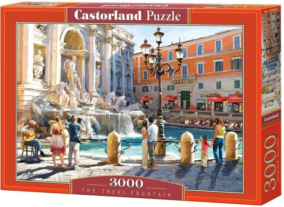 Castorland Puzzle La Fontaine de Trevi (3000 pièces)