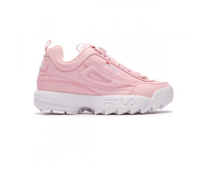 Pink patent top fila disruptor
