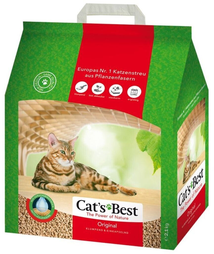 Cat's Best Litière végétale pour chat 5 L