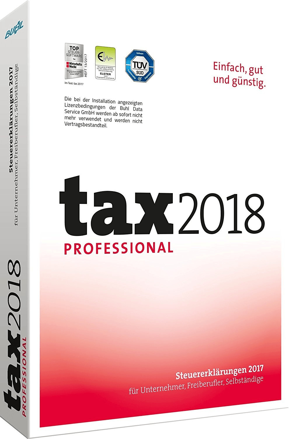 Buhl Tax 2018 ab 13,95 € Preisvergleich bei idealo.de