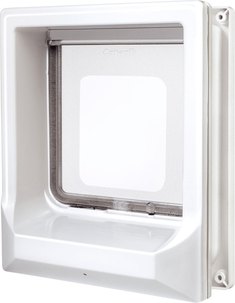 Zolux Chatière porte bois magnétique 4 positions blanc