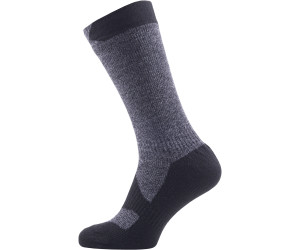 Sealskinz Walking Thin Mid Socken wasserdicht Merino Wolle schwarz grau S M L XL 