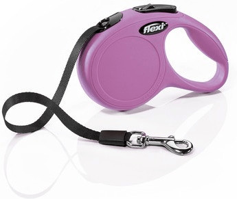 Flexi Laisse pour chat 3 m rose
