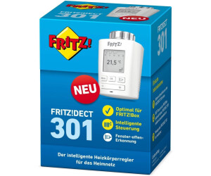 2x AVM FRITZ!DECT 301 Heizkörperthermostat Smart Home Hausautomation DECT 