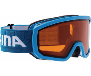 black Alpina Kinder Skibrille Snowboardbrille Schneebrille SCARABEO JR DH 