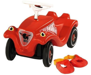 Simba BIG Bobby-Car Classic Flüsterreifen Roten Schuhschützern Spielzeug Wagen 