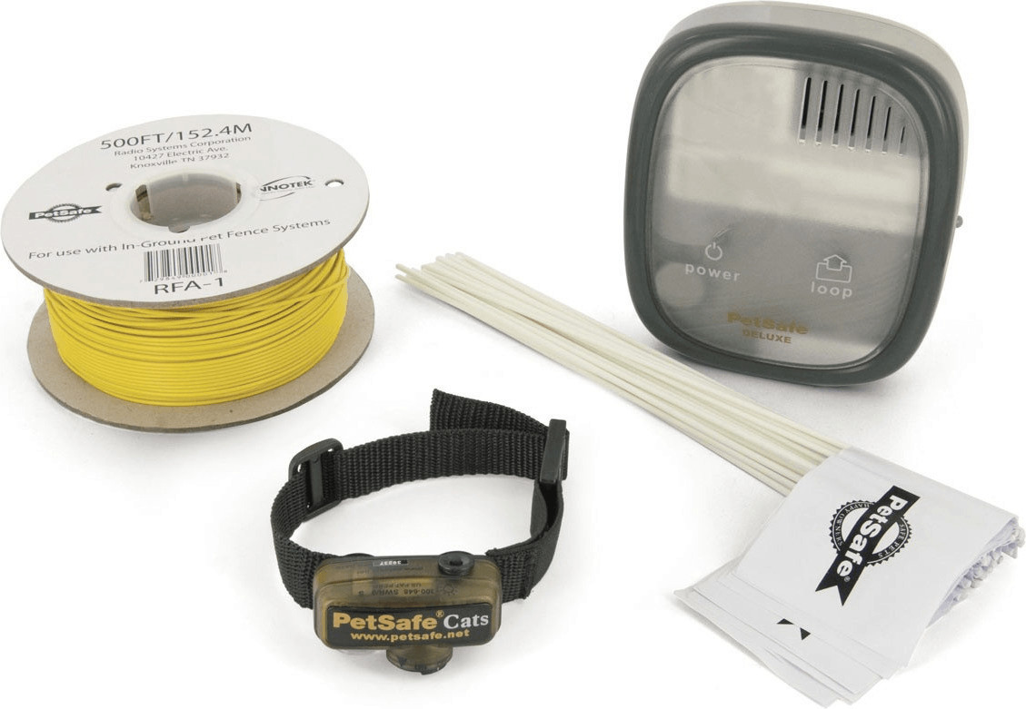 Petsafe Clôture anti-fugue de luxe avec fil pour chats In-Ground Cat Fence