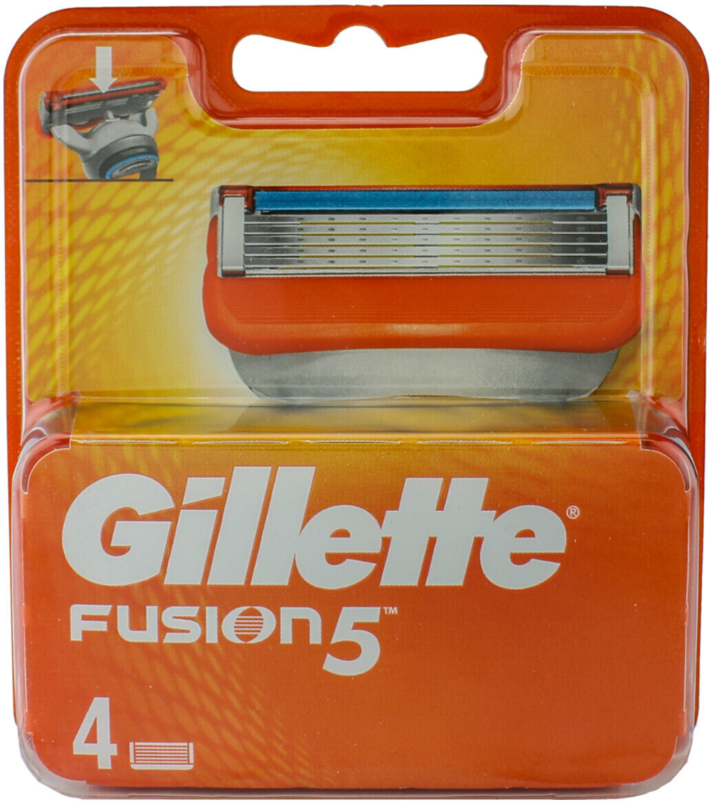 Gillette Fusion Lame ricarica (4 pz) a € 14,49 (oggi)
