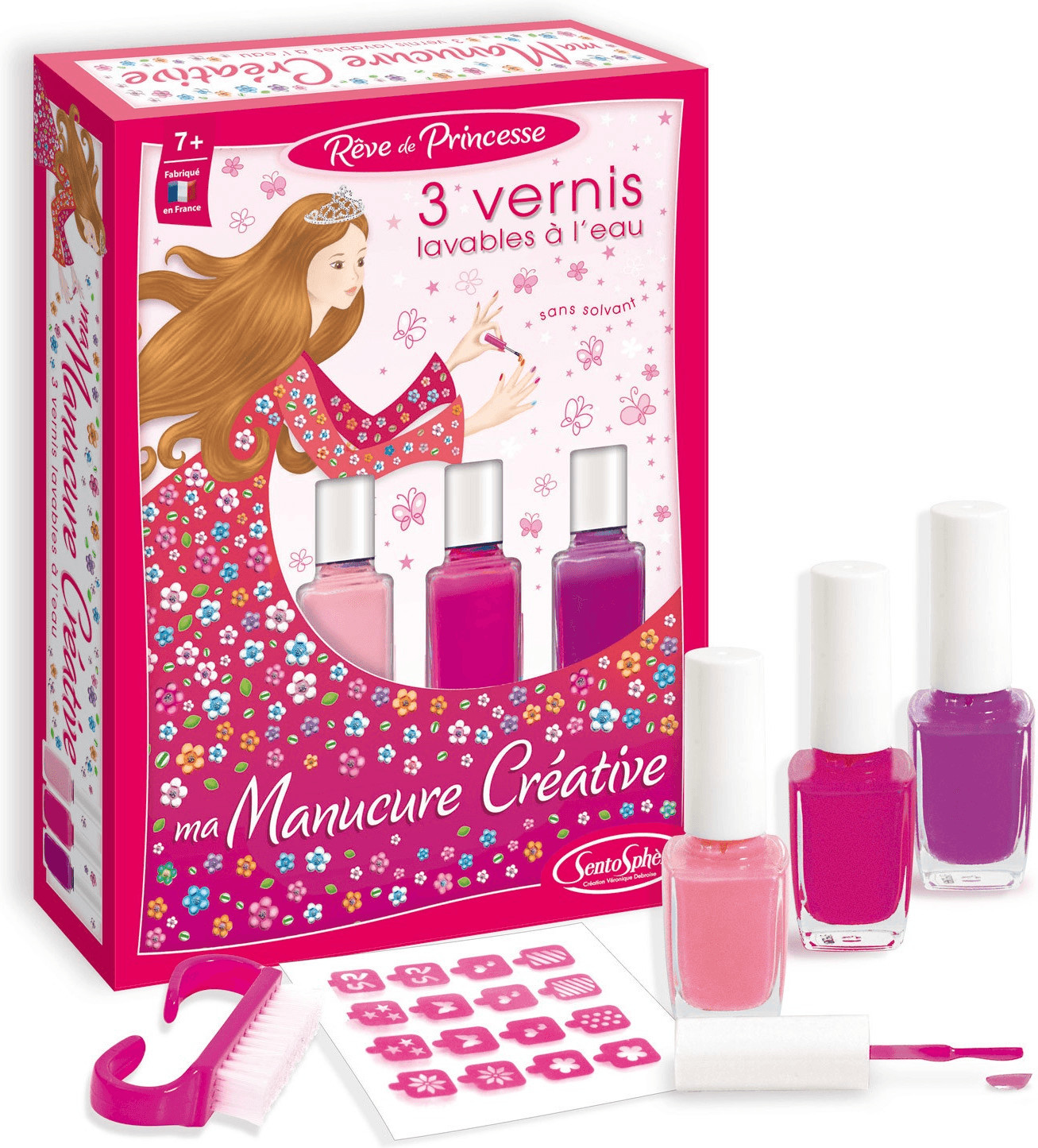 Sentosphère Ma manucure créative rose - mini coffret