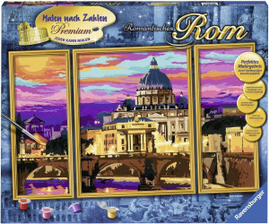Ravensburger Malen nach Zahlen Premium Romantisches Rom