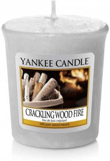 Yankee Candle Crackling Wood Fire Votive 49 g