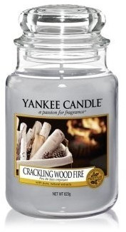 Yankee Candle Crackling Wood Fire Petite jarre 104 g