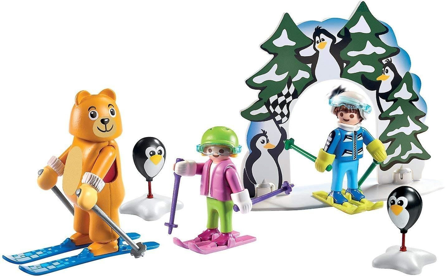 Soldes Playmobil Moniteur de ski avec enfants (9282) 2024 au meilleur prix  sur