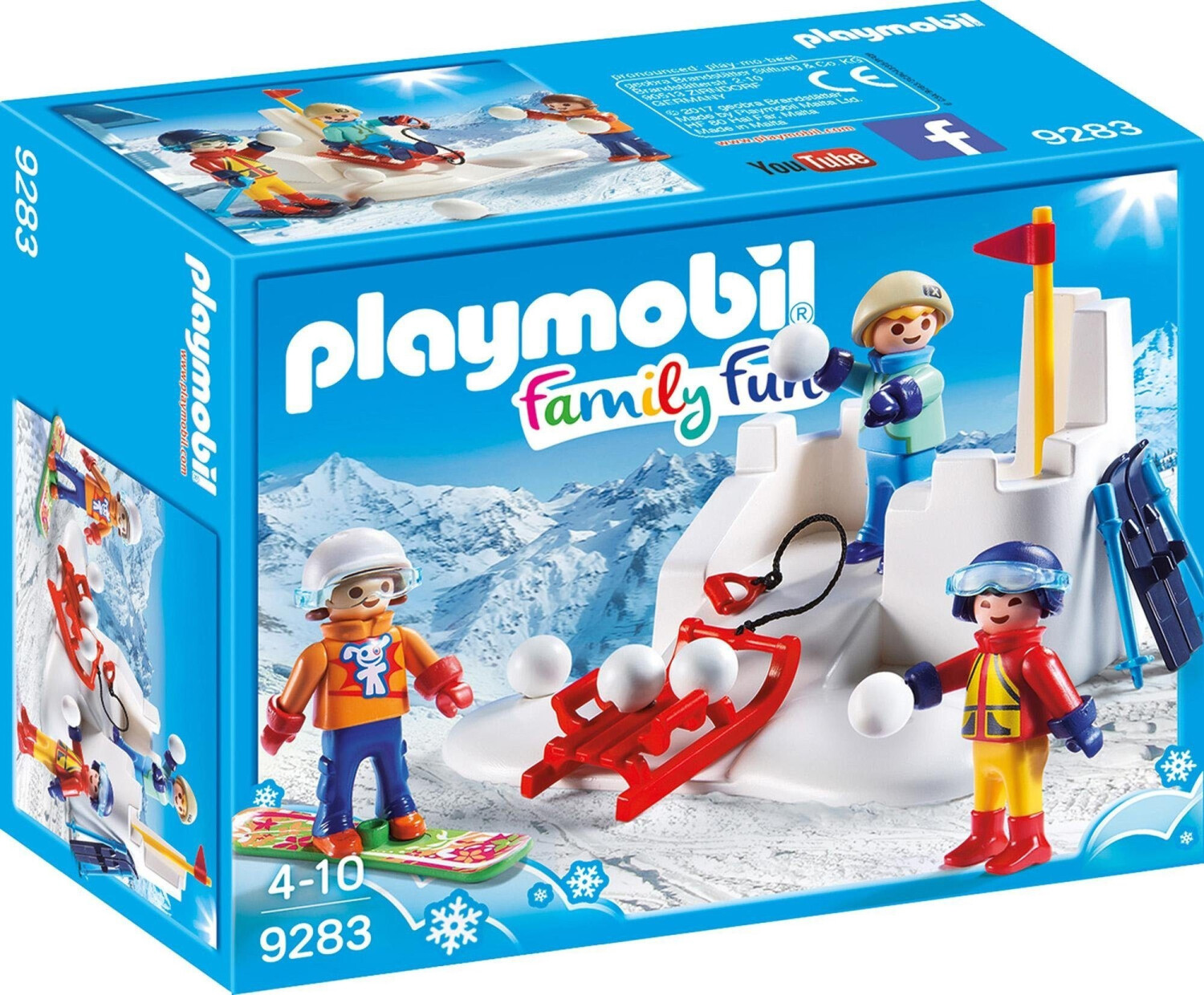 Soldes Playmobil Enfants avec boules de neige (9283) 2024 au