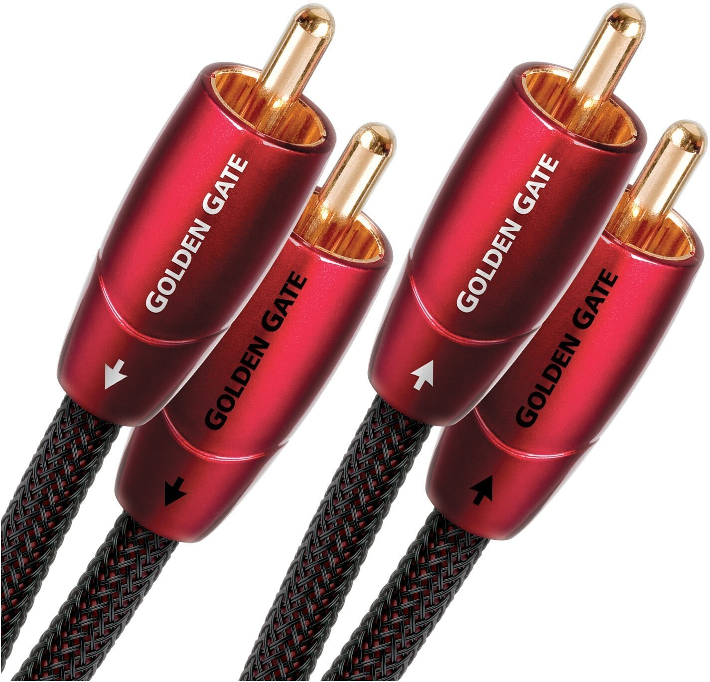 AudioQuest Câble RCA Golden Gate (1,0m)