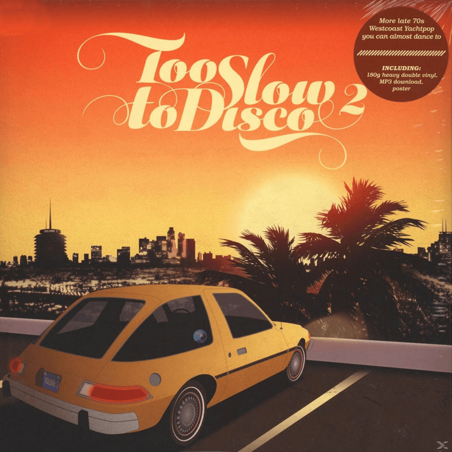 VARIOUS - Too Slow To Disco Vol.2 (2lp+Mp3+Poster) - (LP + Download)